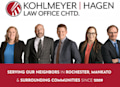 Click to view profile of Kohlmeyer Hagen Law Office Chtd., a top rated Prostitution attorney in Rochester, MN