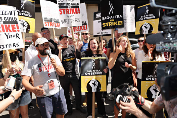 A Double Feature of Strikes in Hollywood