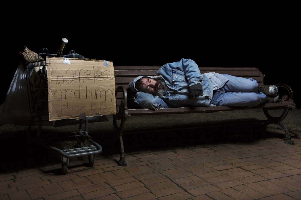 homeless person