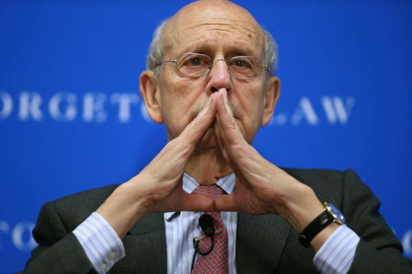 Breyer Asks: Which Supreme Court Cases Will Fall Next?