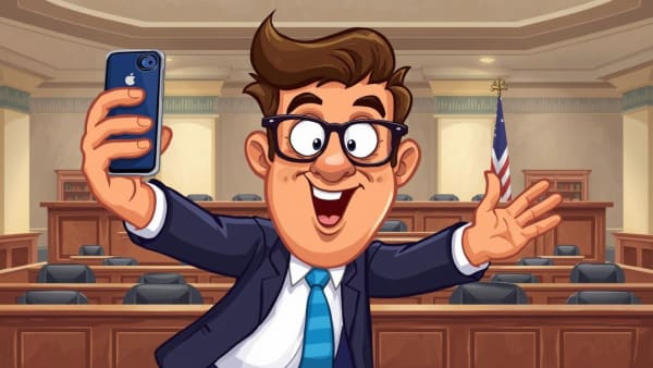 When the Social Media Lawyer’s Own Selfie Backfired