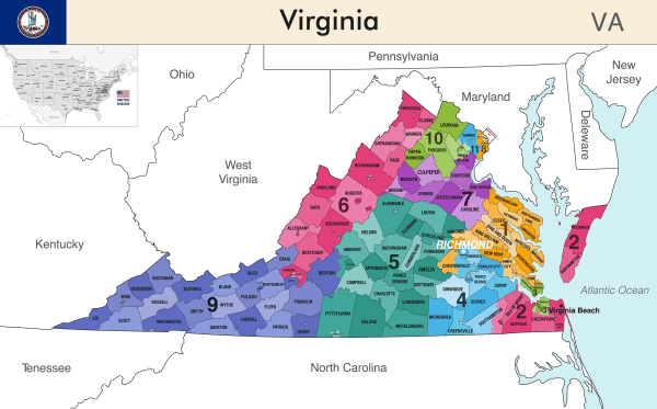 Virginia Supreme Court Nixes Redistricting Amendment Over Early‑Voting Timing