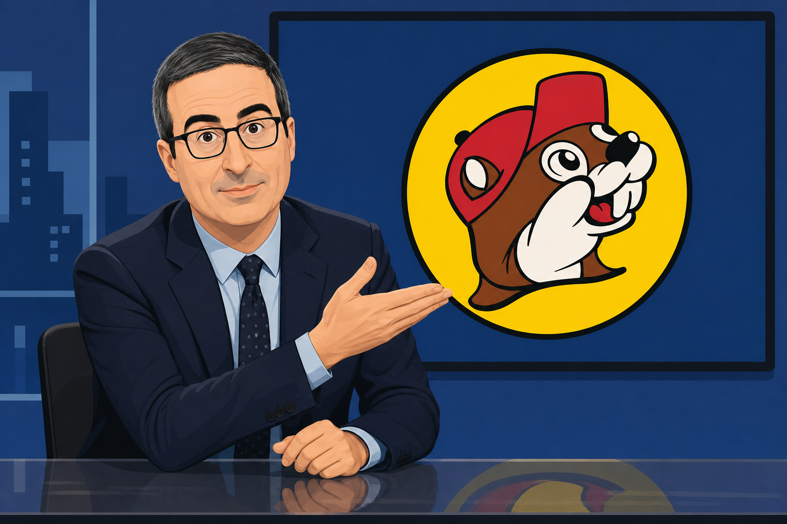 Mr. NutterButter to the Rescue: ‘Last Week Tonight’ Dares Buc-ee’s to Pick on Someone Their Own Size
